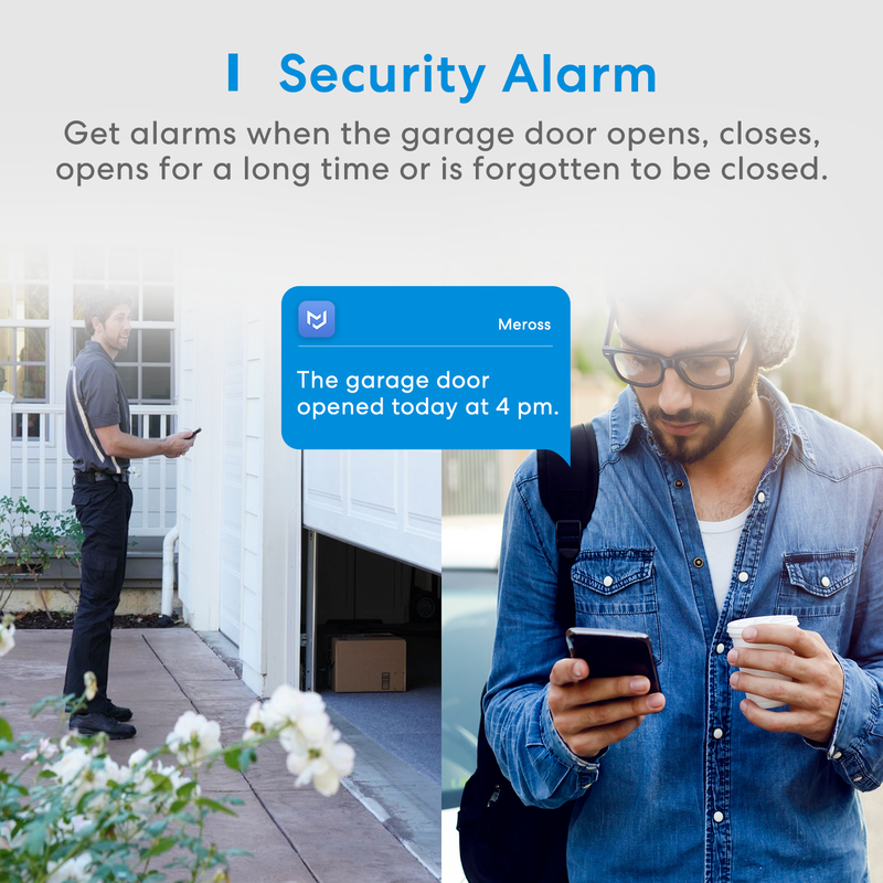 Product image: Meross homekit smart Wi-Fi garage door opener msg100hk-uk, , medium-null