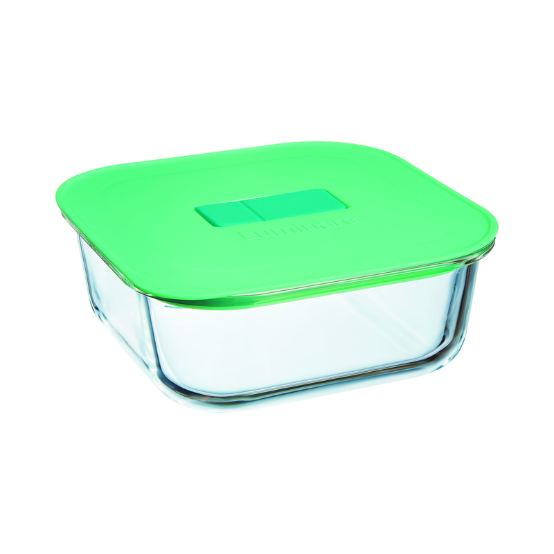 Product image: Luminarc joy box τετραγωνο 110ml - πρασινο καπακι, , medium-null