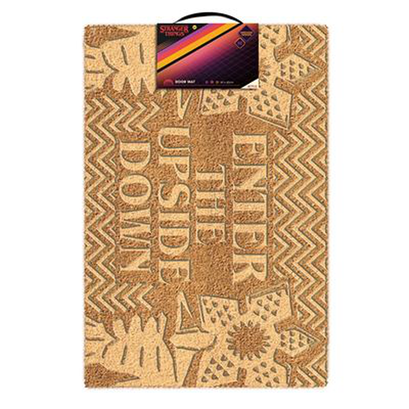 Stranger things enter the upside down embossed door mat, , medium-null