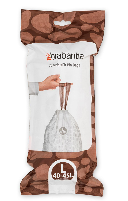 Brabantia perfectfit bin bags l 40l 20pcs, , medium image number null