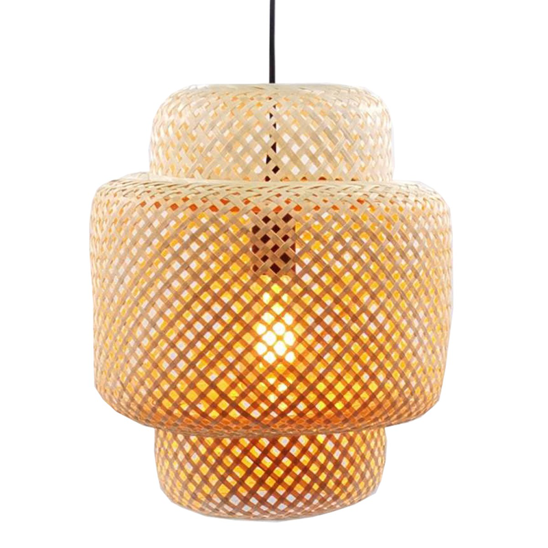 Product image: Bamboo ceiling lamp with cable, , medium-null