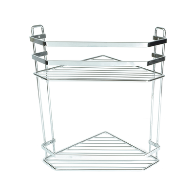 Shower corner rack' 2t s/s