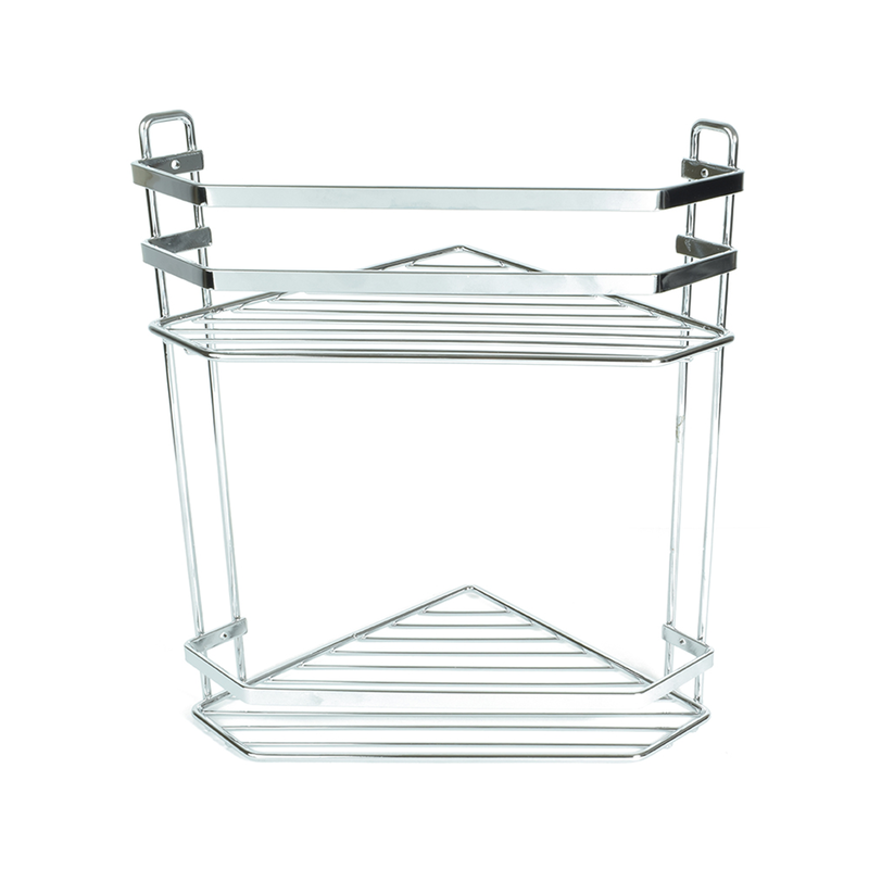 Shower corner rack' 2t s/s, , medium-null