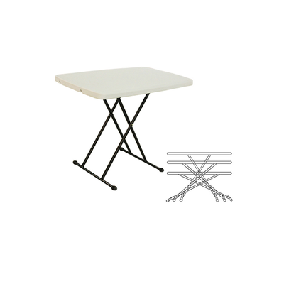 L.h garden folding table adjustable 76x50&chi;&upsilon;58/68/75,5cm, , medium