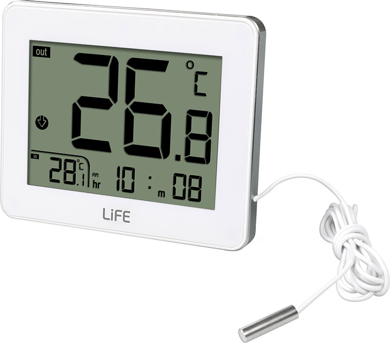 Product image: Life cordy ψηφιακο θερμομετρο εσωτερικης/εξωτερικης θερμοκρασιας, , medium-null