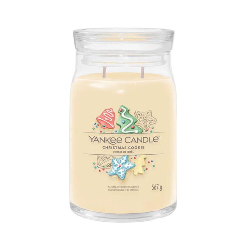 Product image: Yankee candles signature christmas cookie large jar candle 567gr, , medium-null