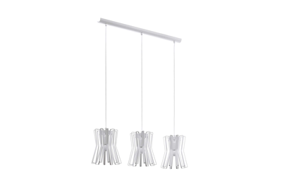 Eglo 'locubin' pendant light 3xe27 1070mm