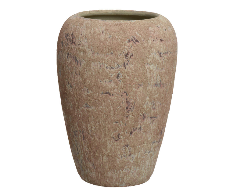 Product image: Vase terracotta brown handmade - small-null