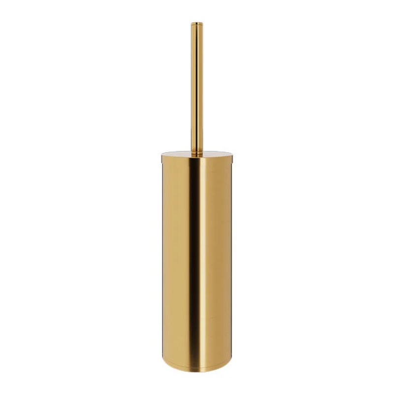 Toilet brush with short handle pvd brushed gold, , medium-null