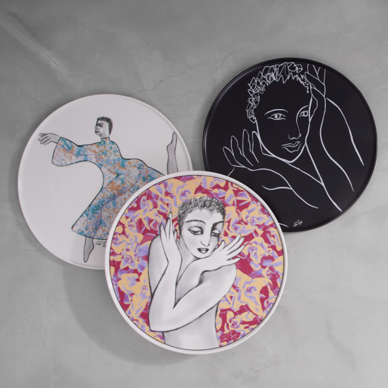 Product image: Platter round 28cm flutter, , medium-null
