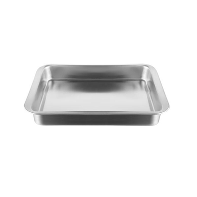 Pal rectangular baking pan inox 43x37cm, , medium