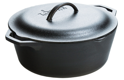 Lodge dutch oven with loop handles (6,62lt)