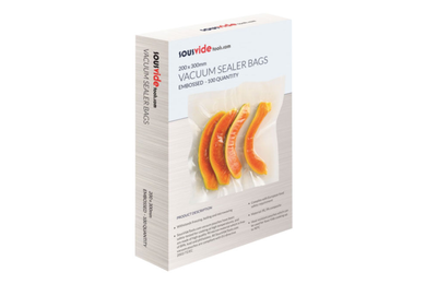 200 x 300mm vacuum sealer bags (embossed) x 100pcs, , medium
