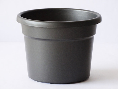 Viomes cylindro γλαστρα 30x23cm 9.5lt σκουρο γρι
