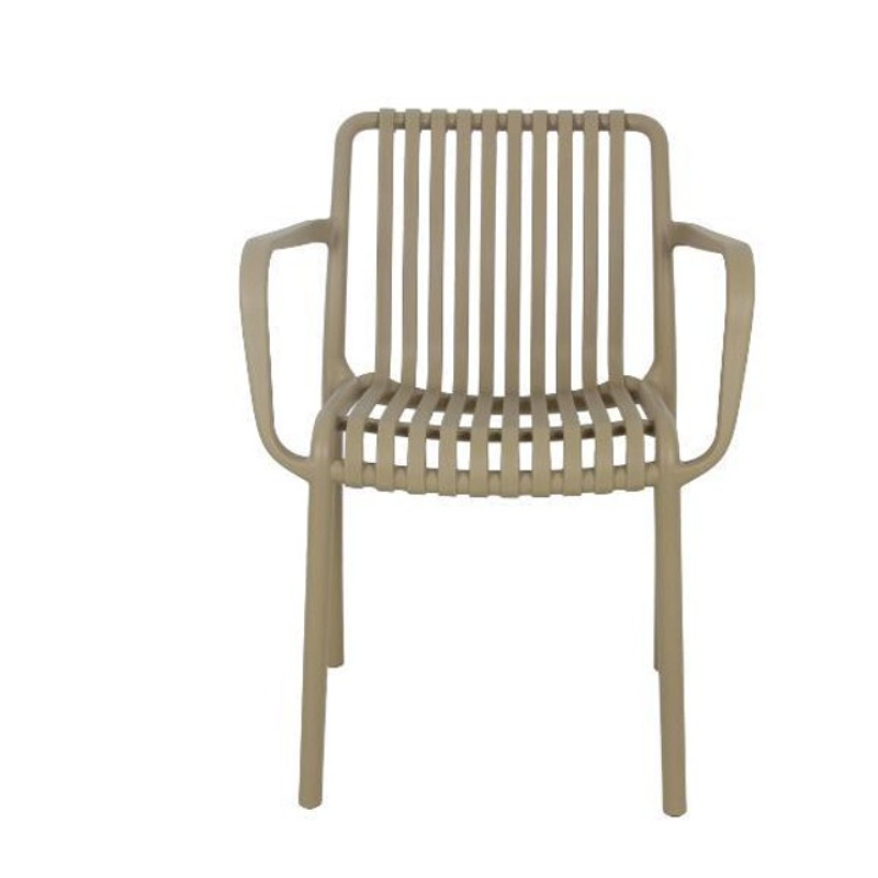 Angelic outdoor chair - taupe, , medium-null