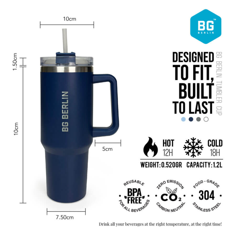 Bg berlin tumbler 1.2l, light blue image number null