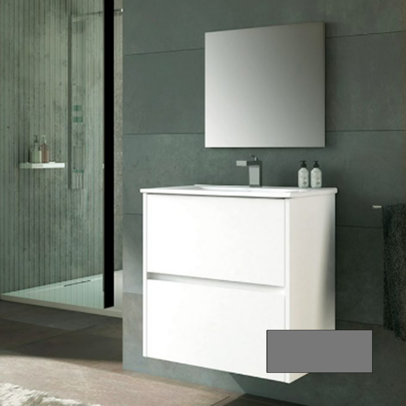 Bathroom furniture with washbasin caruso g2 60cm white-null
