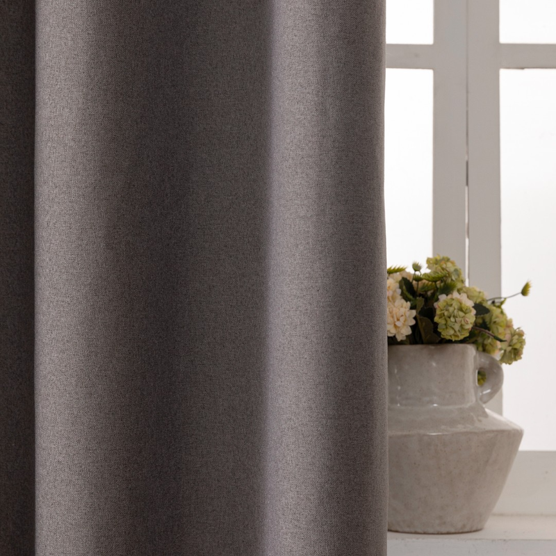 Curtain ready with tressa-270x270cm 100 blackout #6010-null