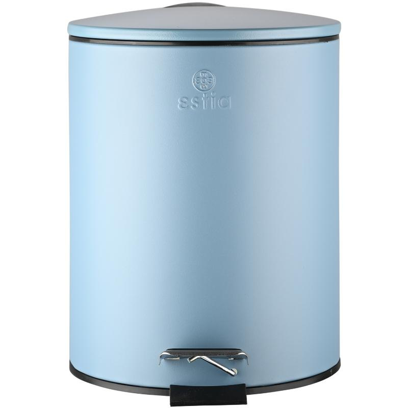 Estia pedal bin 5l - blue mat, , medium image number null