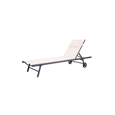 Inventiv aluminum swimming pool bed mikado beige, Beige, medium