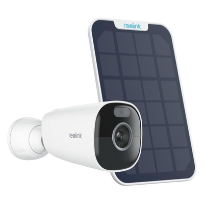 Reolink argus eco pro battery-powered κάμερα 5mp με ηλιακό πάνελ, ai ανίχνευση, νυχτερινή έγχρωμη όραση, Wi-Fi, αδιάβροχη, time-lapse & αμφίδρομος ήχος, , medium