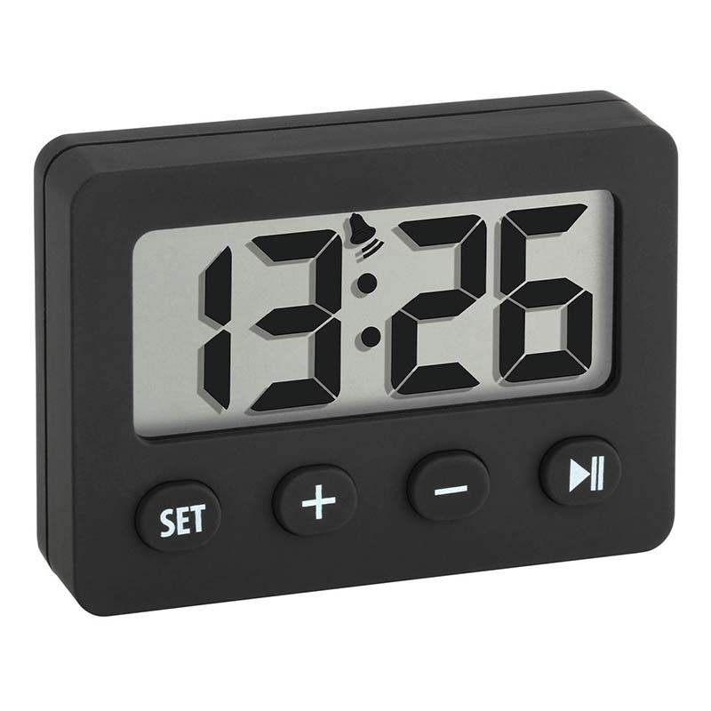 Digital alarm clock with timer and stopwatch tfa, , medium-null