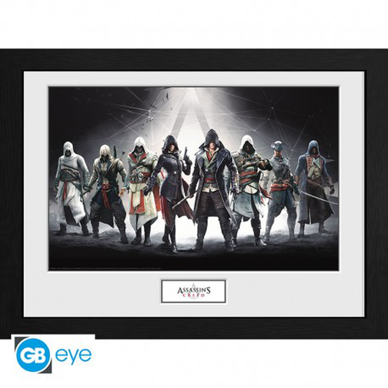 Product image: Abysse assassins creed characters framed print, , medium-null