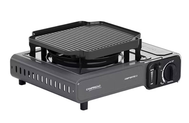 Product image: Campingaz camp'bistro 3 stove with griddle plate, , medium-null