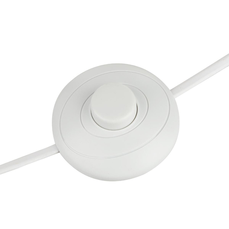 Atmosphera 'leo' 1xe27 (max.40w) φωτιστικο δαπεδου ασπρο+ξυλο ip20 ø370xh1560mm, , medium-null