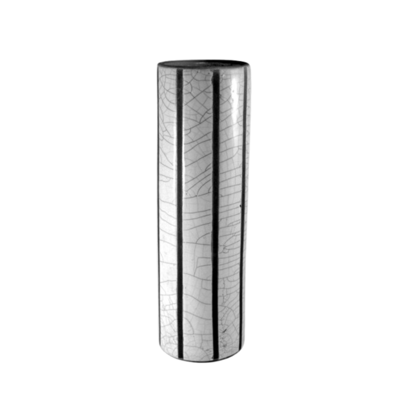 Tube Vase with Horizontal Lines, , medium-null