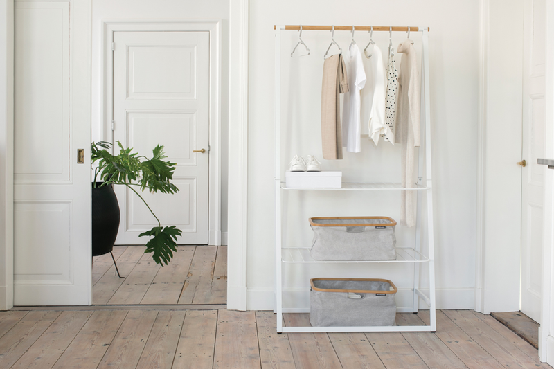 Brabantia linn clothes rack large white 99.5x57x190cm, , medium-null