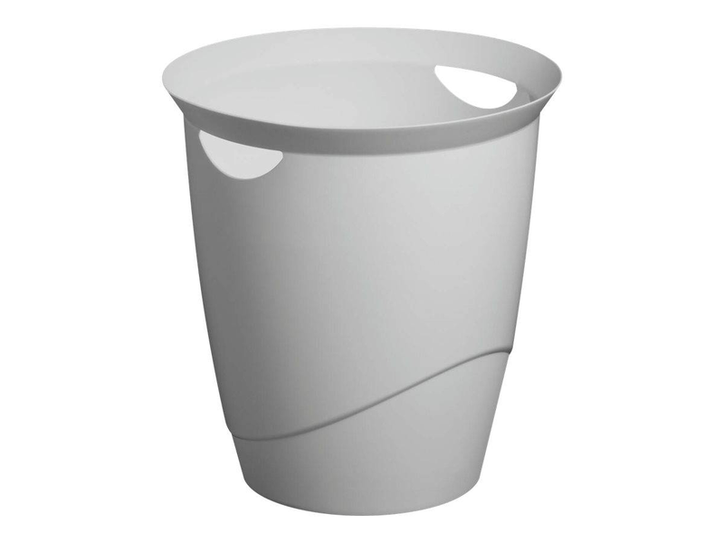 Durable / waste basket / round / 16 l / handles / plastic / grey, , medium-null