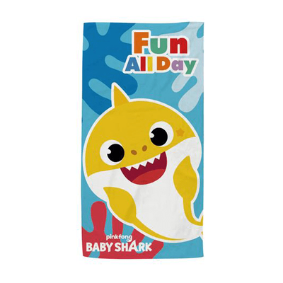 Baby shark microfiber towel, , medium