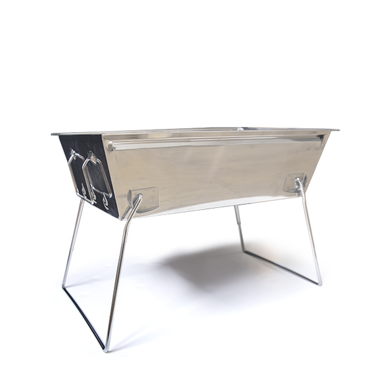 Bbq grill portable stainless steel 43.5x27.5x29.5cm, , medium-null