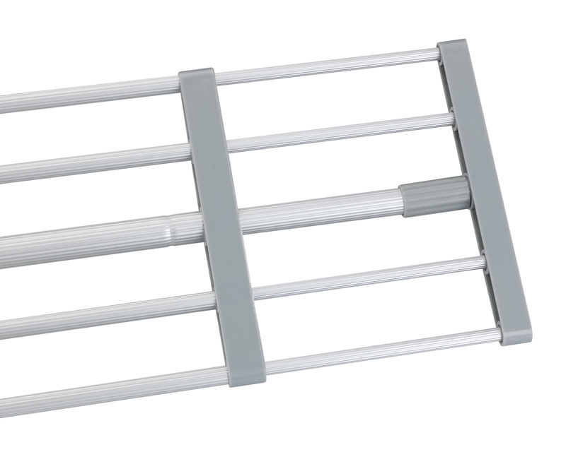 Wenko telescopic shoe rack 70-120x23cm, , medium image number null
