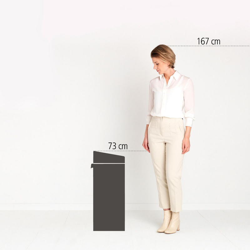 Brabantia touch bin 40l - soft beige, , medium image number null