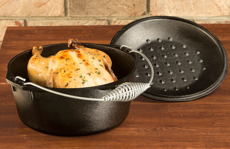 Lodge dutch oven with loop handles (4,73lt), , medium image number null