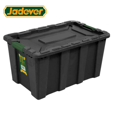Jadever πλαστικό κουτί αποθήκευσης 100l με ανθεκτικό κούμπωμα jdtb331b, , medium