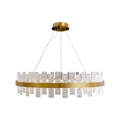Sunlight led 23w pendant light glass brass 3000k 2300lm ip20 ø800xh1600mm, , medium
