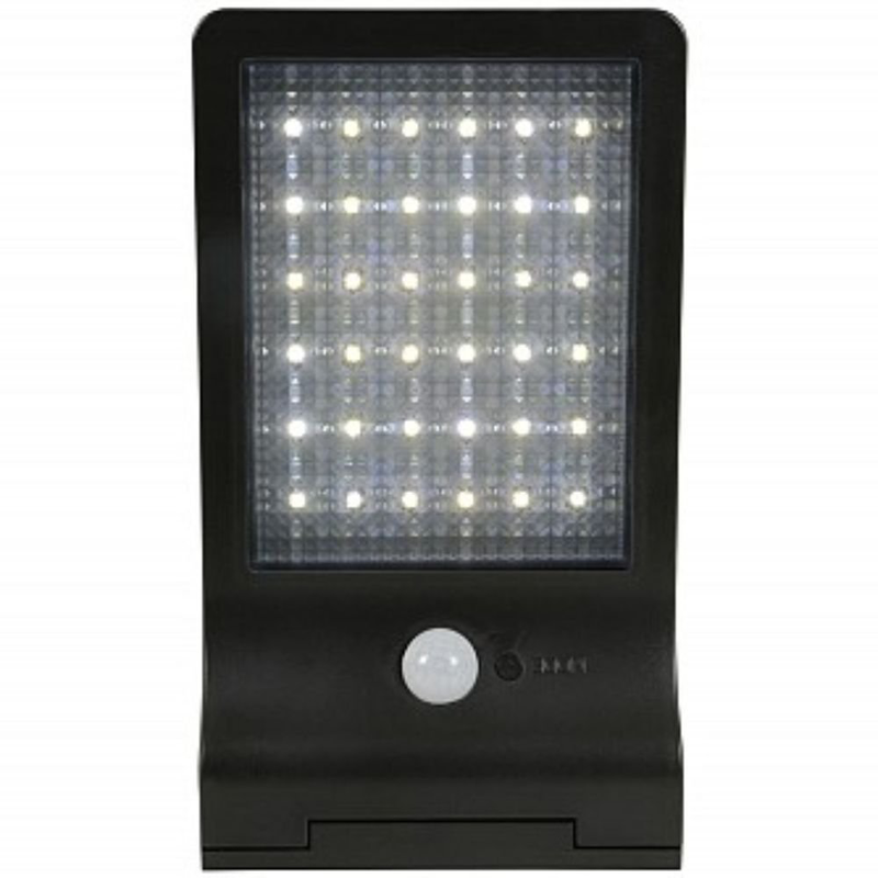 Product image: Lyyt 154.840uk ηλιακό φωτιστικό με αισθητήρα κίνησης led μαύρο, , medium-null