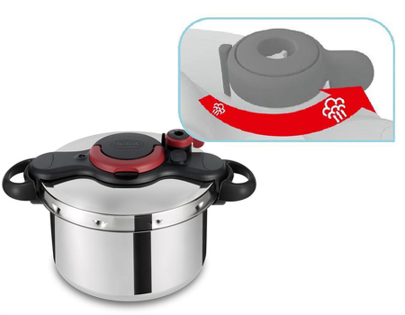 Tefal p4620766 clipso minute pressure cooker 6l-null