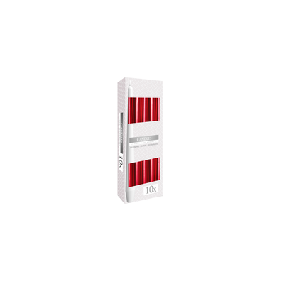 Package candles red candles 10pcs 7th