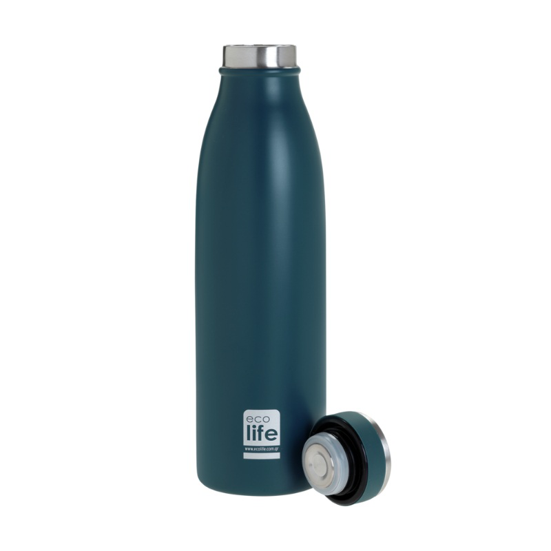 Ecolife thermo bottle 500ml - blue, , medium-null