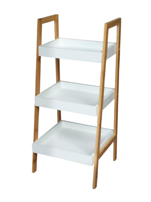 Tokyo 3 tier shelf mdf+bamboo