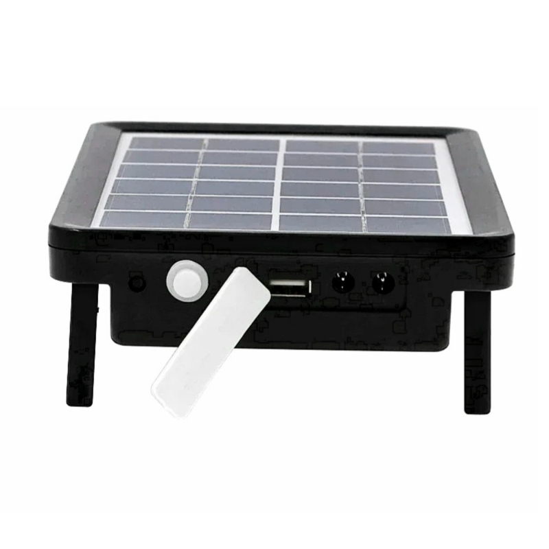 Ηλιακοί προβολείς led σετ 2x3w 12 smd με πάνελ και θύρα φόρτισης USB q-d630 andowl, , medium-null