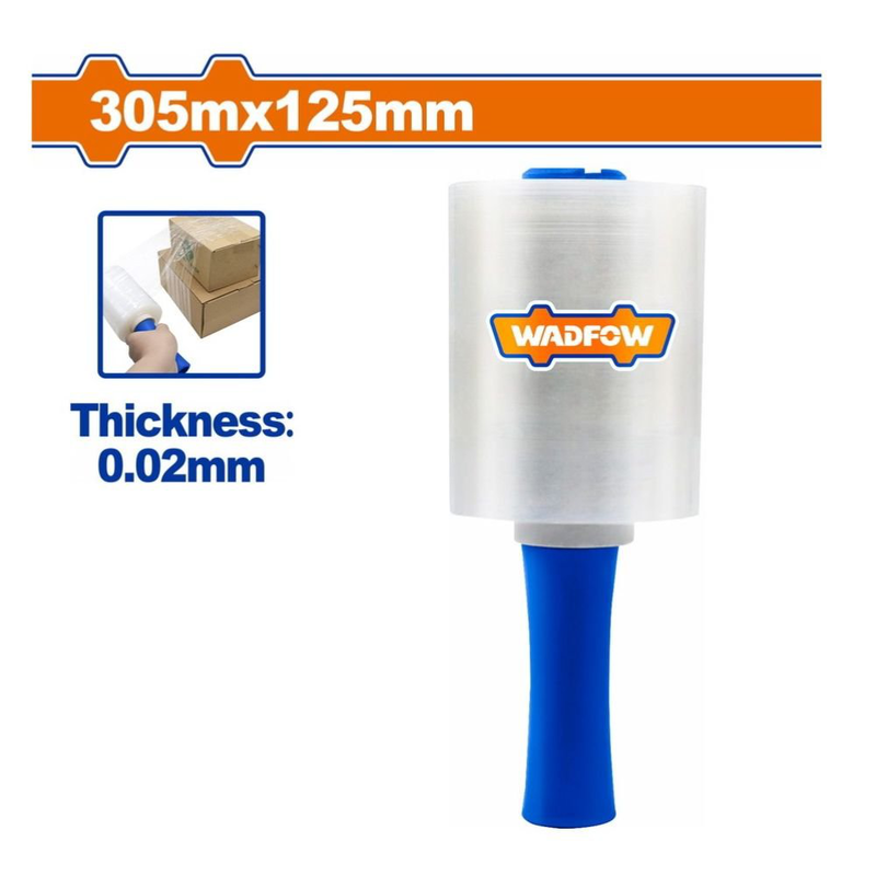 Wadfow &delta;&iota;ά&phi;&alpha;&nu;&omicron; stretch film 125mm x 305m x 0.02mm wxr1303, , medium-null