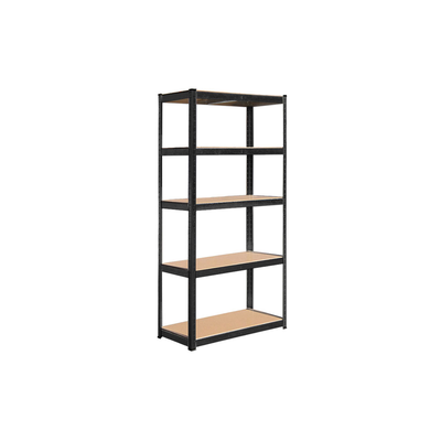 Metal shelf 5 levels 180x90x40cm floor 5mm gray
