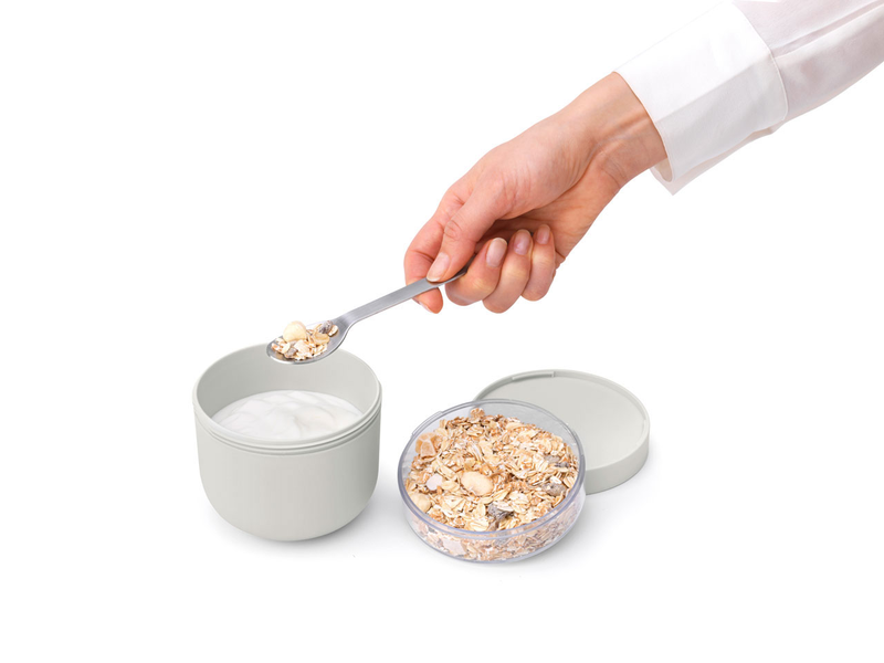 Brabantia make & take bowl 0.5l light grey, , medium image number null