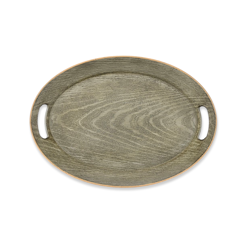 Oval plastic tray 42x29cm (available in 2 colours) image number null