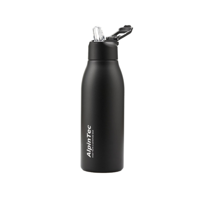 Alpin flask fellow 600ml - black, Black, medium